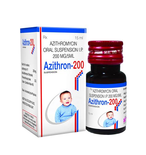 Azithromycin children - Discard any azithromycin suspension that is left over after 10 days or no longer needed. Discard any unused extended-release azithromycin suspension after dosing is complete or 12 hours after preparation. Unneeded medications should be disposed of in special ways to ensure that pets, children, and other people cannot consume them.